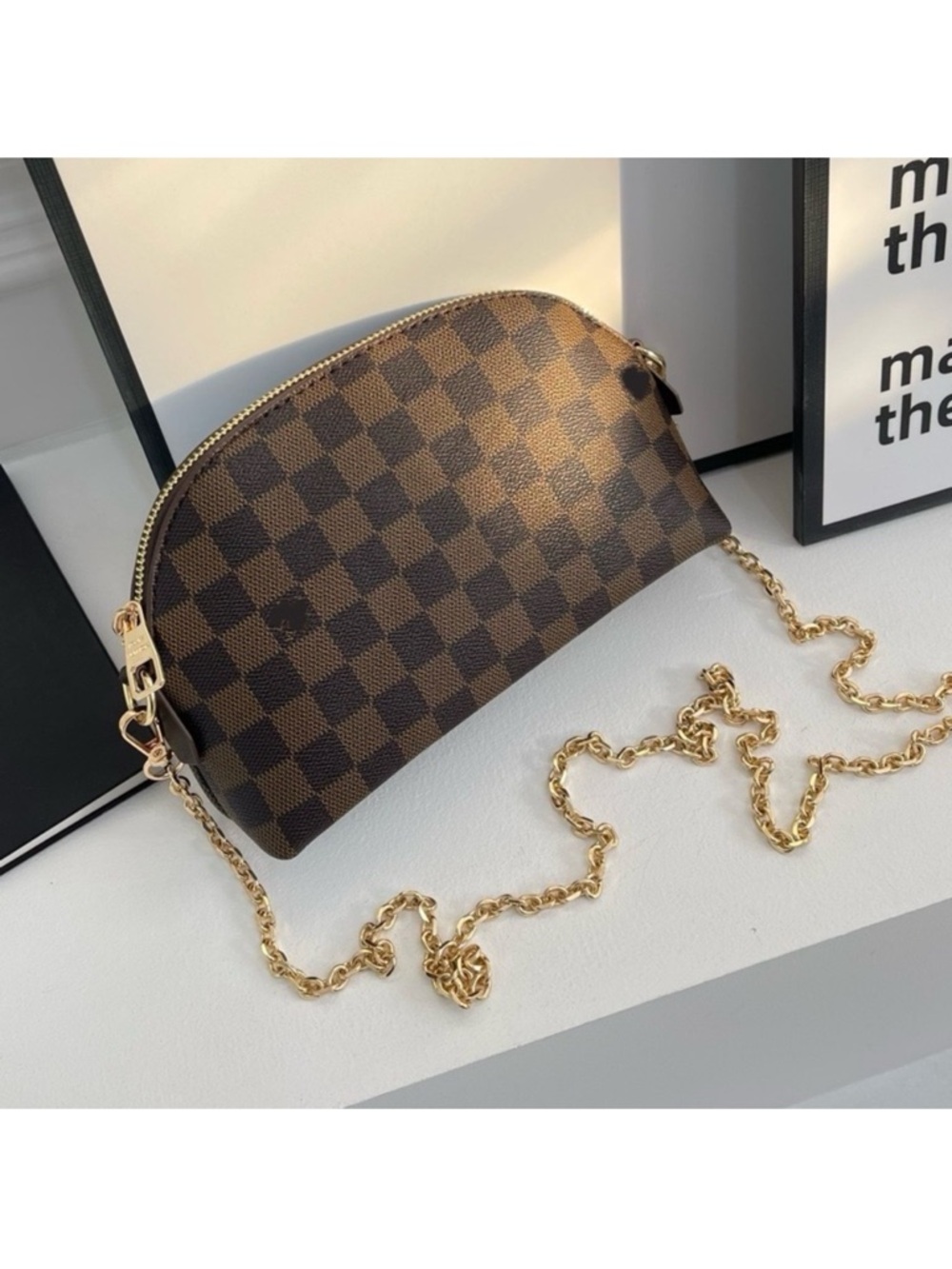 New brown fashion crossbody bag
